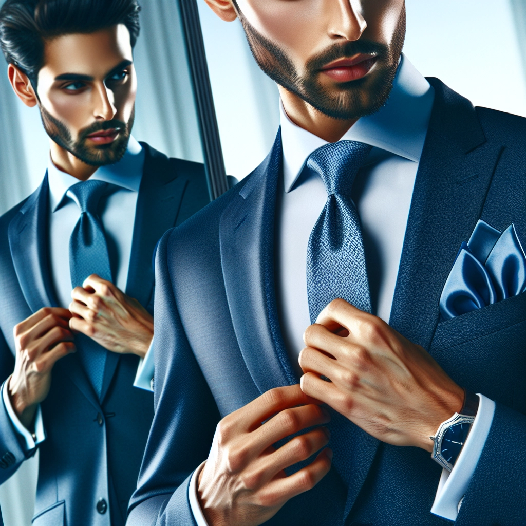 blue suit grey tie - Blue Suit Grey Tie: Matching with Pocket Squares - blue suit grey tie