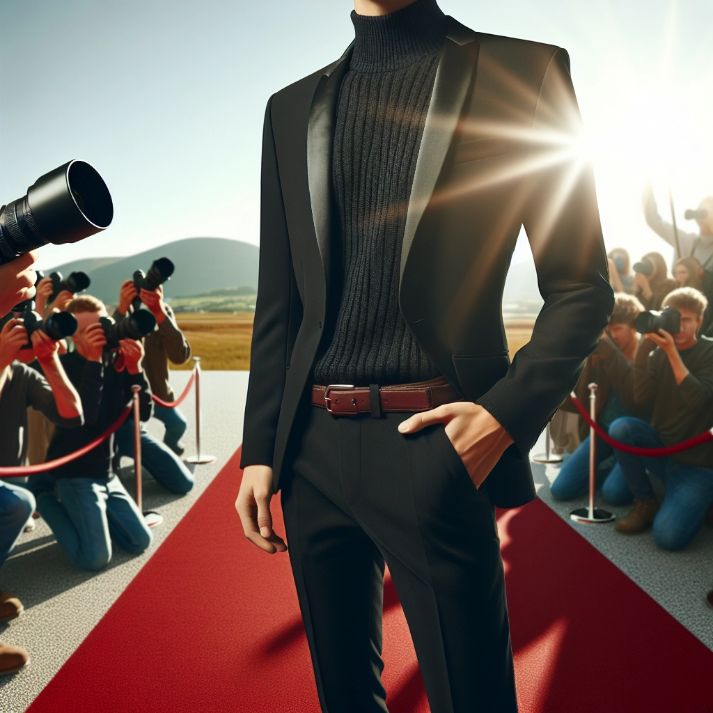 black turtleneck with blazer - Celebrity Inspiration - black turtleneck with blazer
