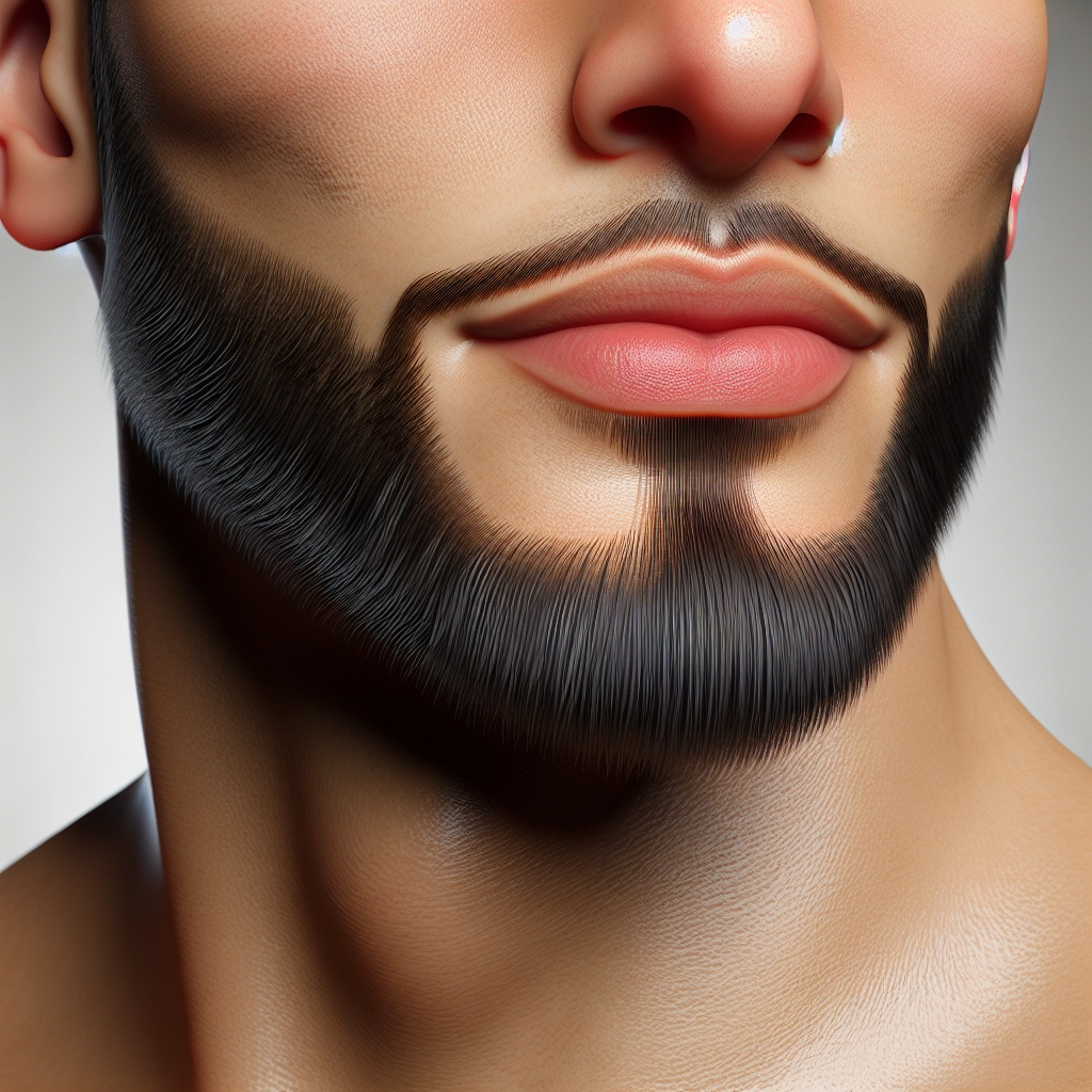 thin lined beard - Chin Strap Beard Style - thin lined beard