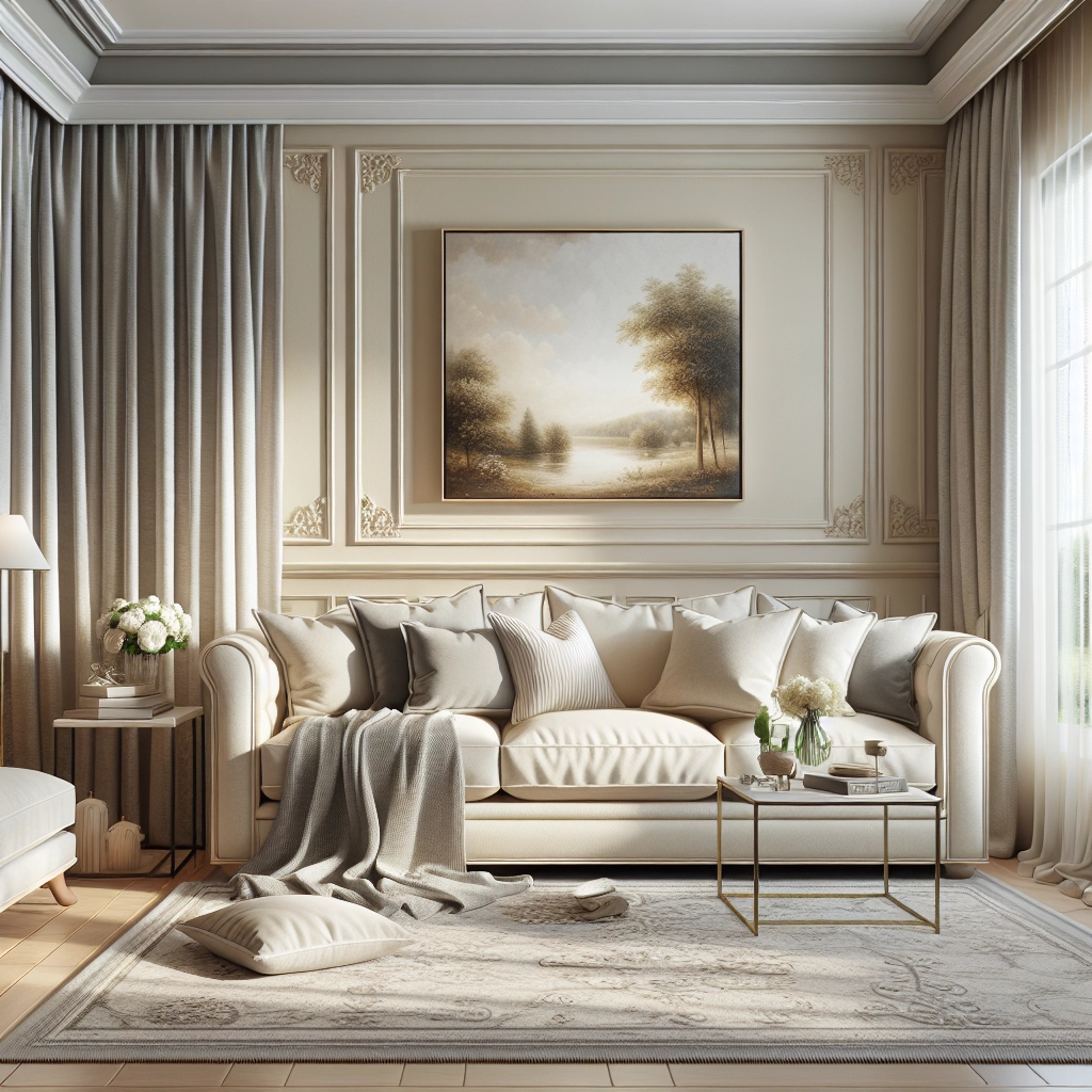 colors that match with cream - Cream and Soft Gray: Timeless Elegance - colors that match with cream