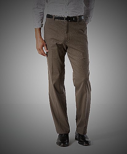 Dockers Men's Classic Fit Easy Khaki Pants - what to wear with grey pants