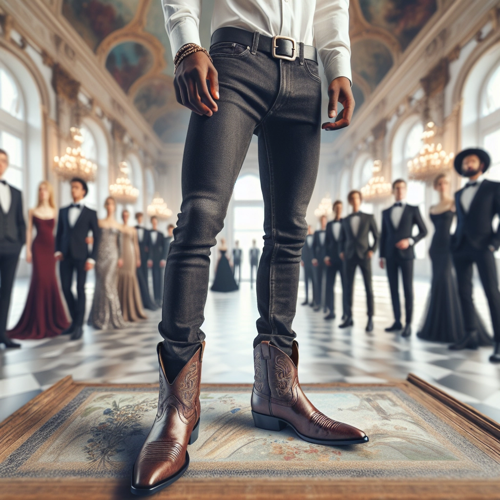 skinny jeans with cowboy boots - Formal Occasions: Should You Wear Jeans Tucked Into Cowboy Boots? - skinny jeans with cowboy boots