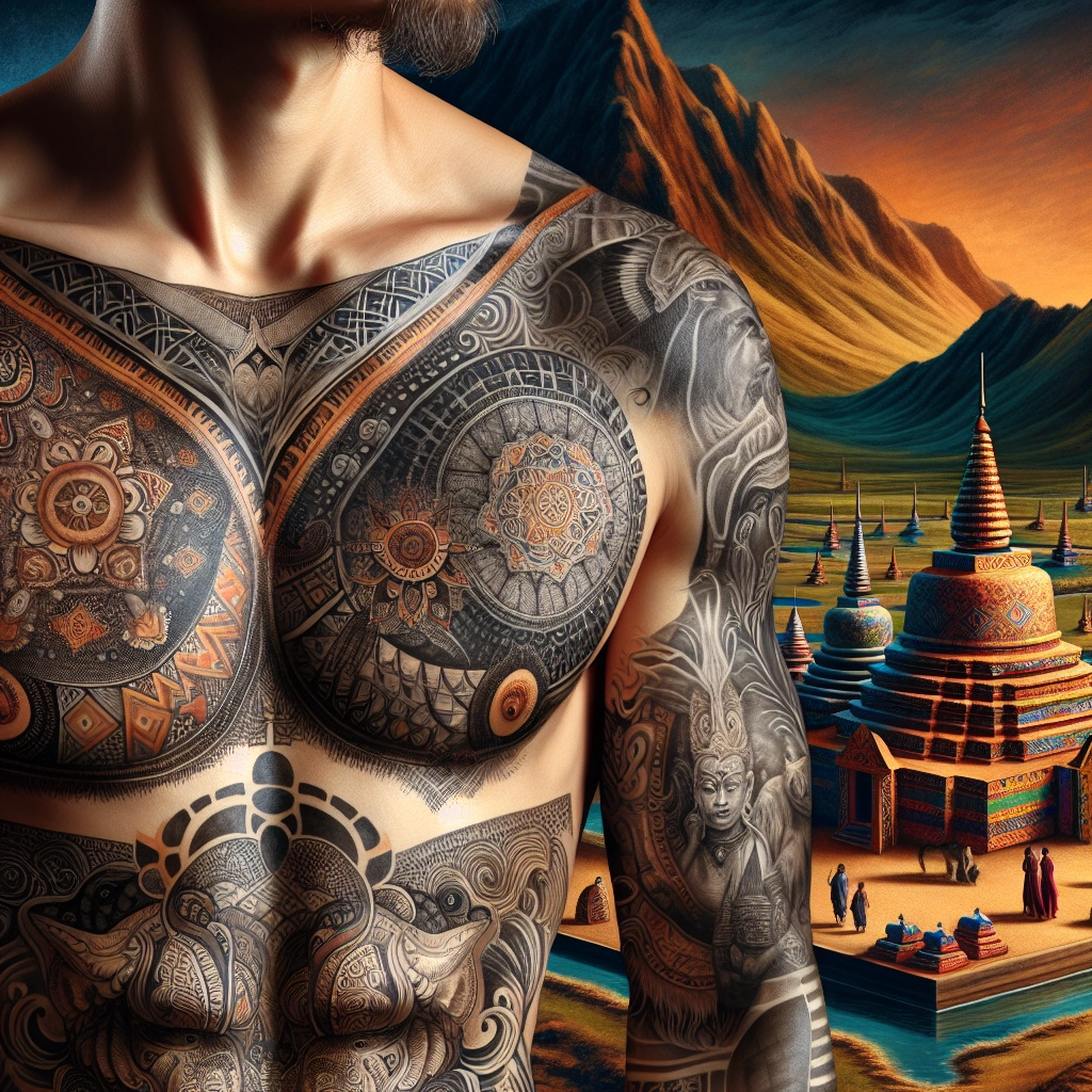 male tattoos on chest - Historical significance of male tattoos on chest - male tattoos on chest