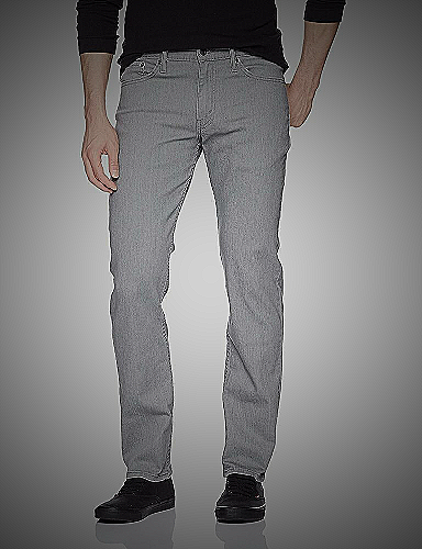 Levi's Men's 511 Slim Fit Jeans - what to wear with grey pants