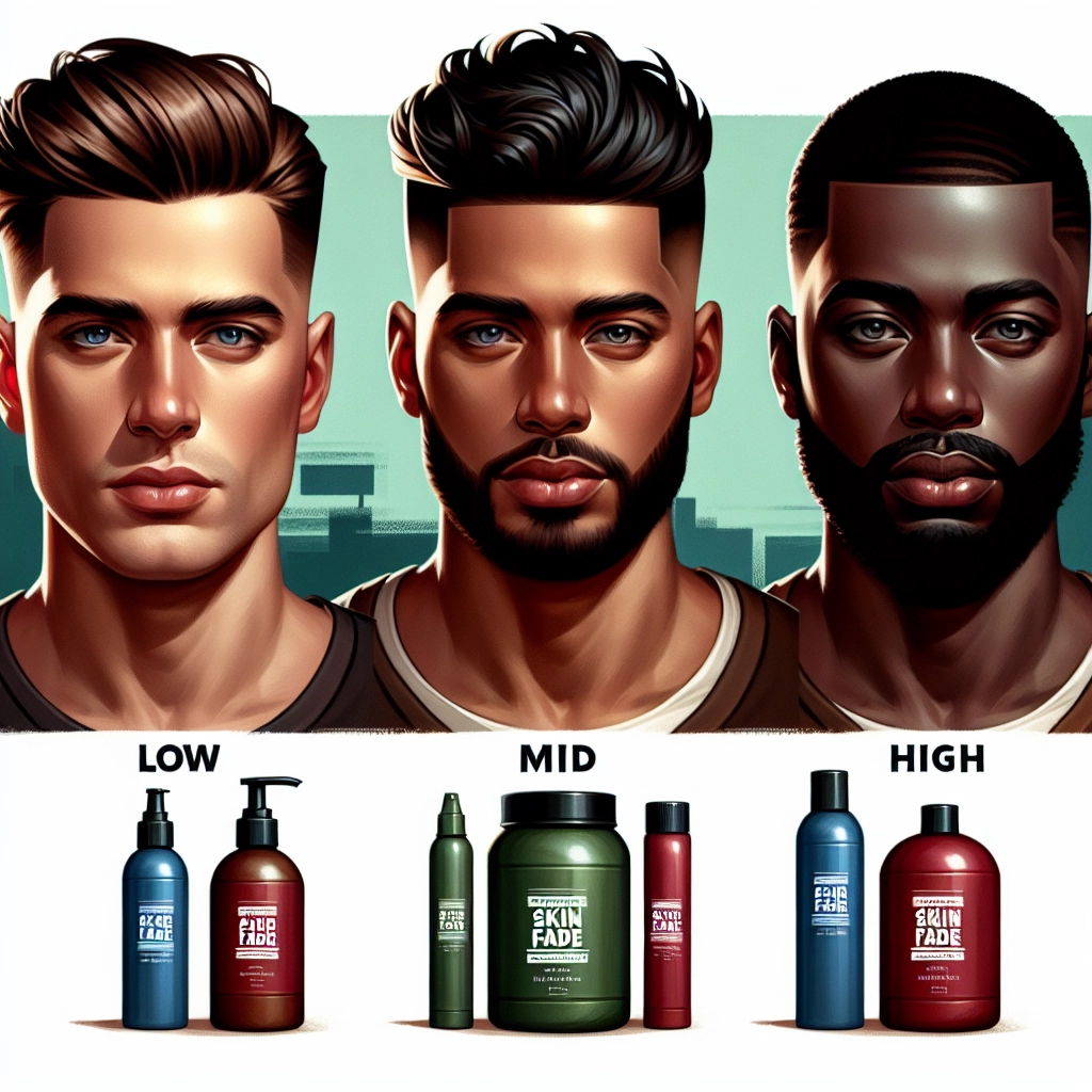 low vs mid vs high fade - Recommended Amazon Products for Skin Fade Hairstyles - low vs mid vs high fade