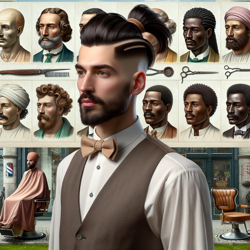 guy with a ponytail - The Evolution of Men's Hairstyles - guy with a ponytail