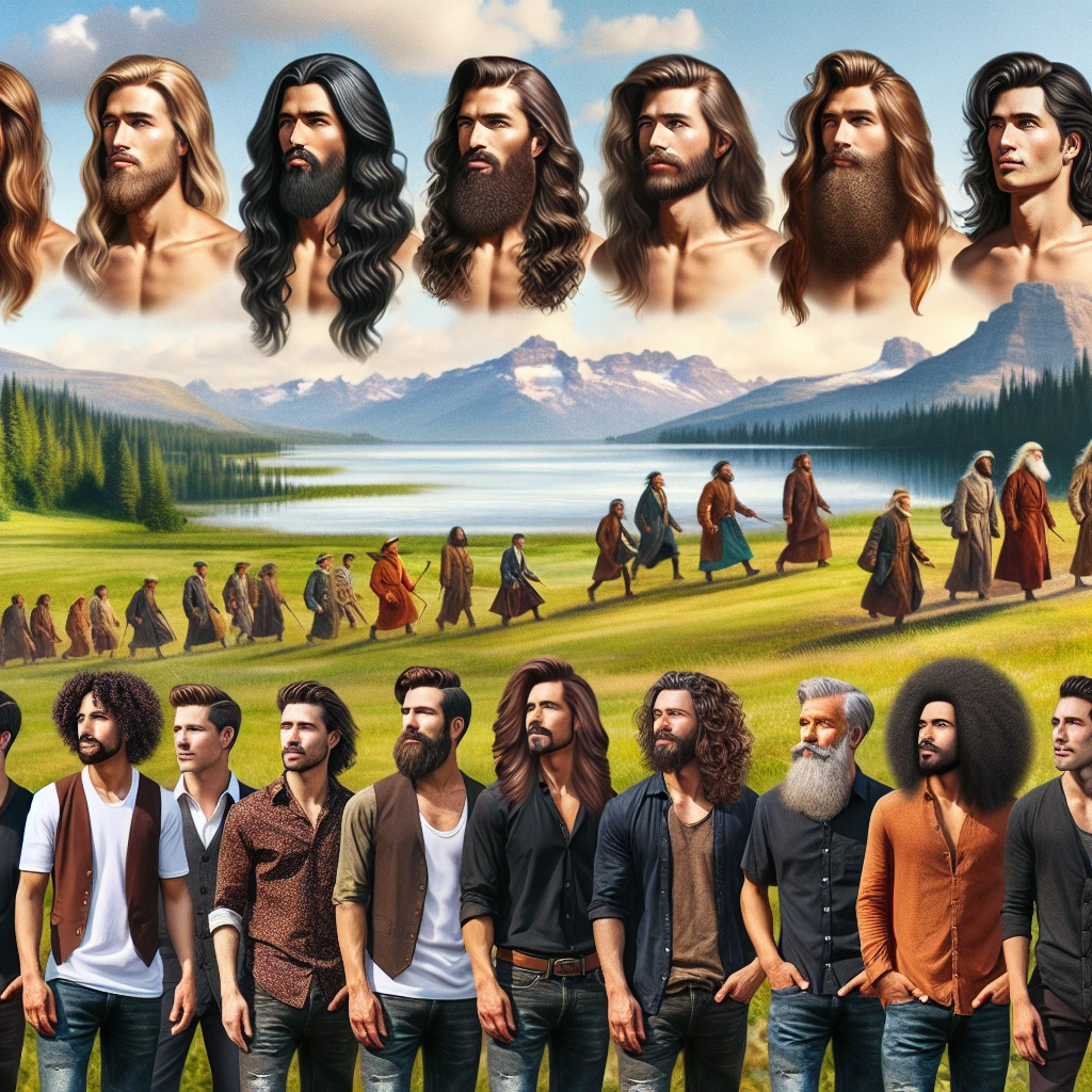hot guys long hair - The History of Hot Guys Long Hair - hot guys long hair