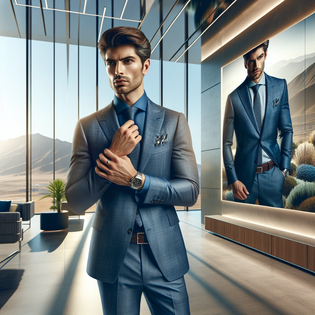 blue suit gray shirt - Tips for Wearing Blue Suit Gray Shirt - blue suit gray shirt