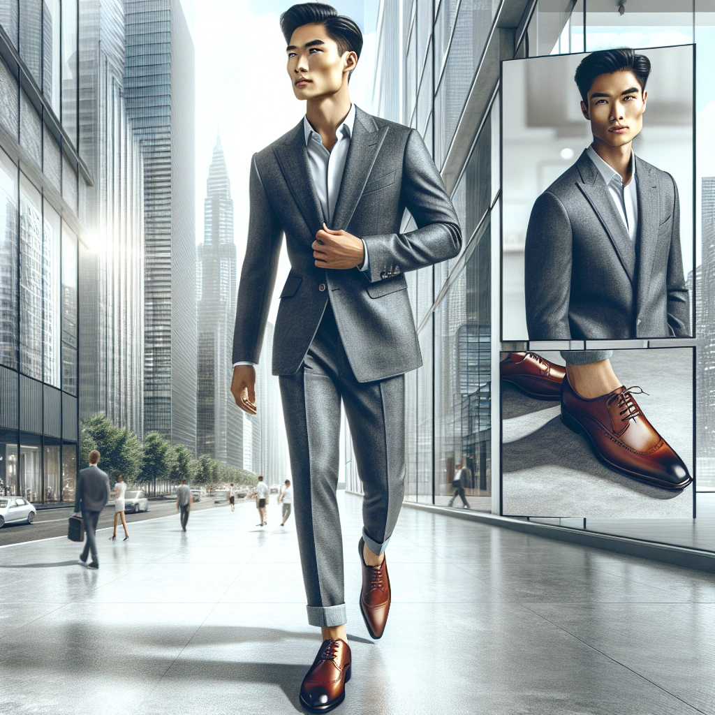 color of shoes with grey suit - Why Choose Gray Suit With Brown Shoes - color of shoes with grey suit