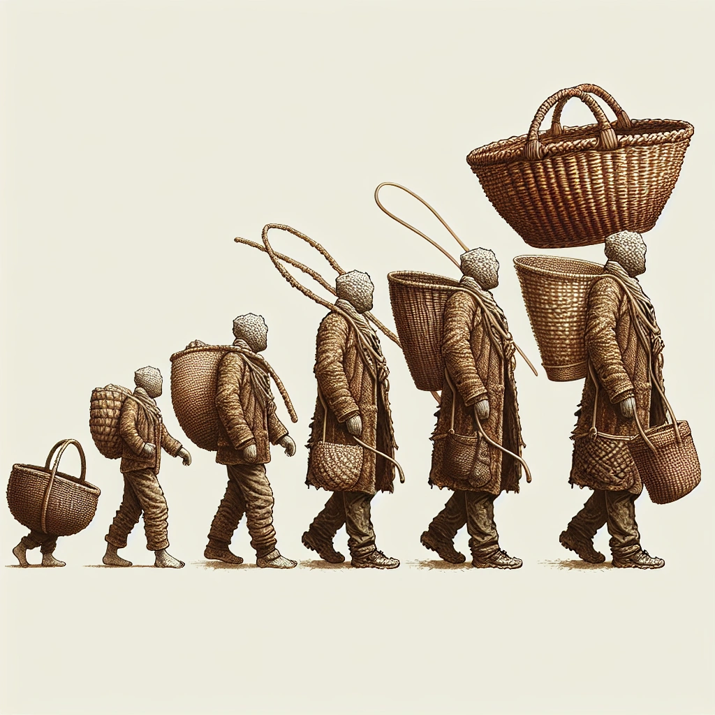 burden baskets - The Evolution of Burden Baskets - burden baskets