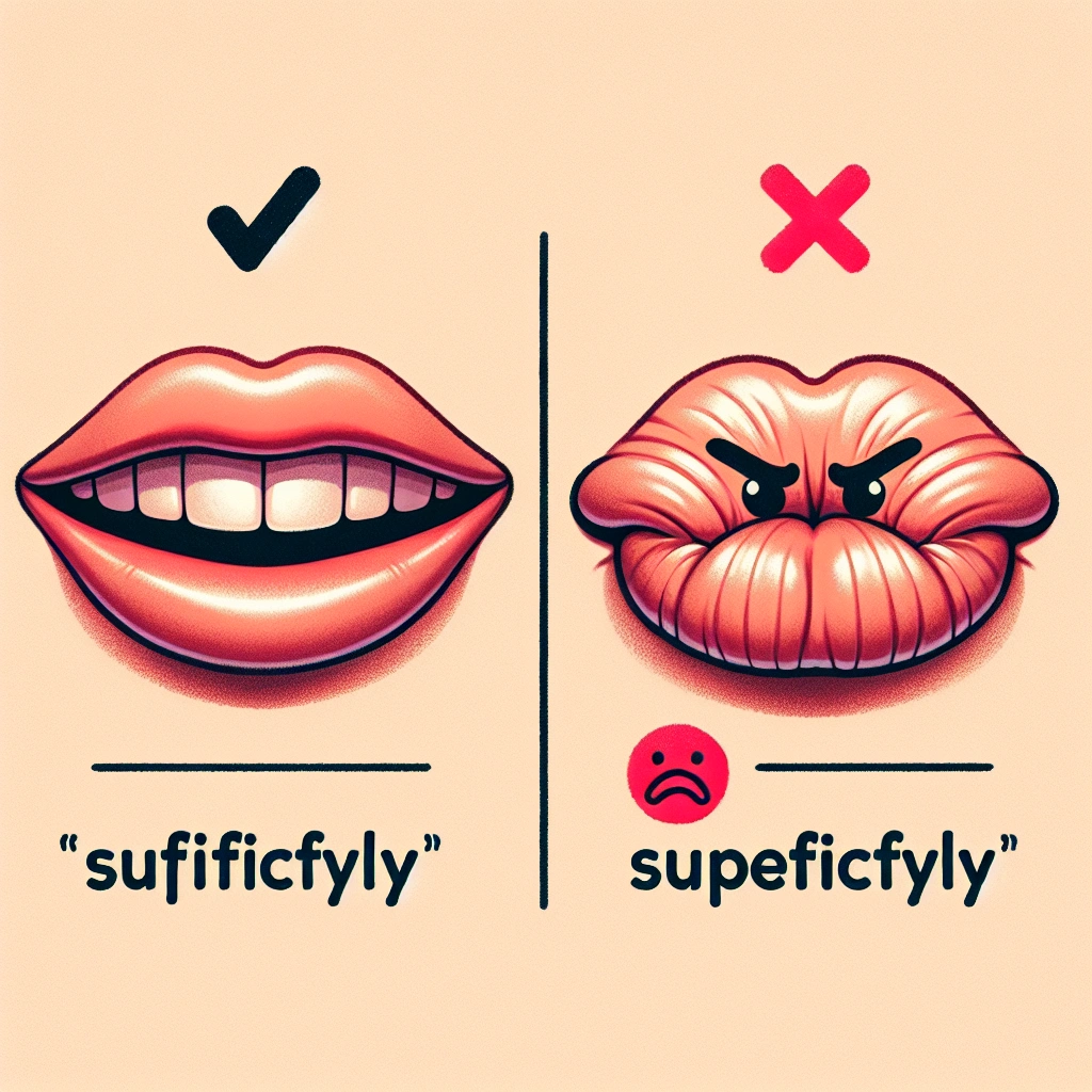 how to pronounce sufficiently - Common Mistakes When Pronouncing Sufficiently - how to pronounce sufficiently