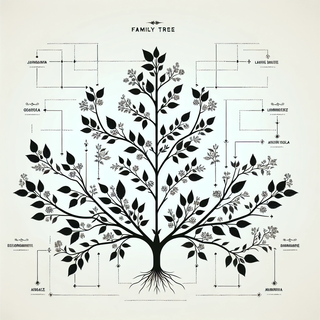 belle starr family tree - Family Tree Chart - belle starr family tree