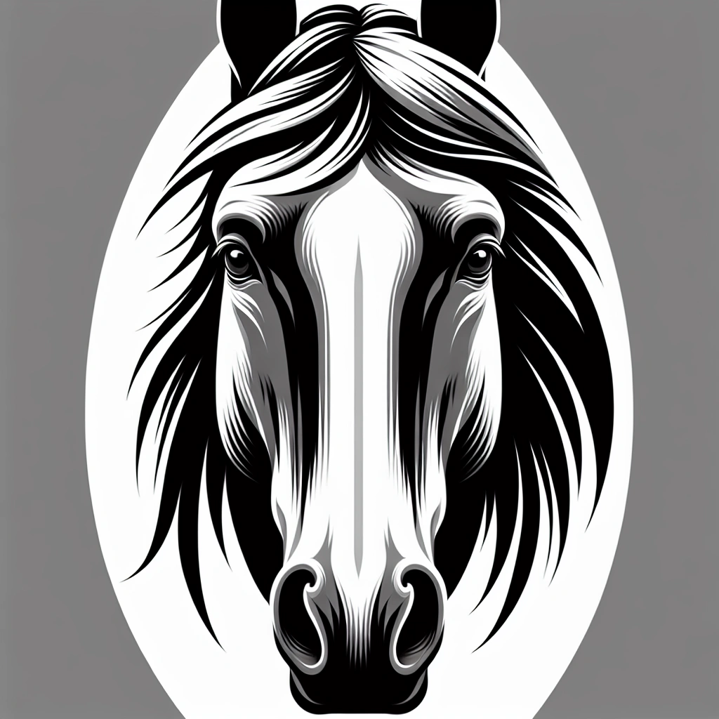 horse with roman nose - The Eyes Have It - horse with roman nose