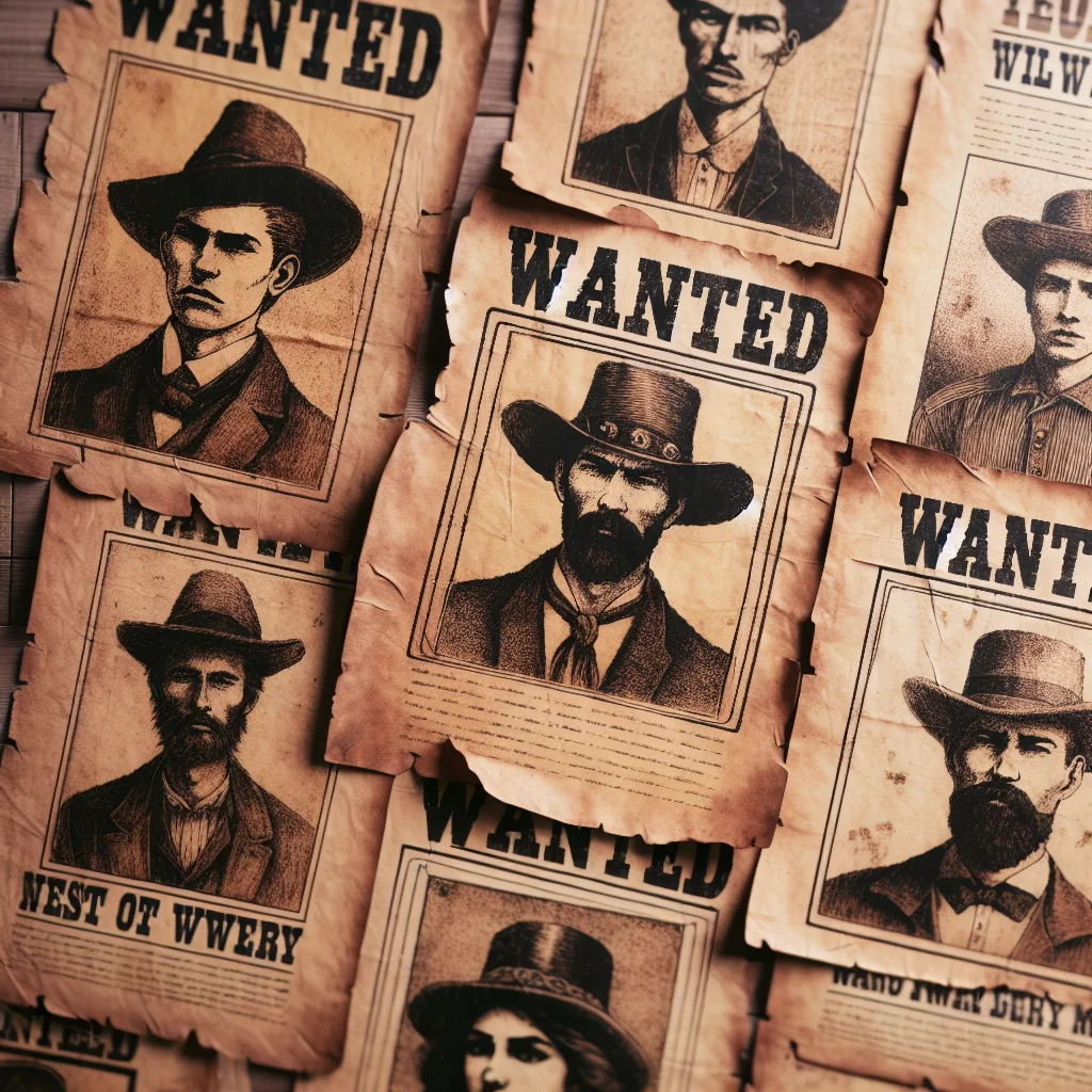 pictures of wanted posters - The History of Wanted Posters - pictures of wanted posters