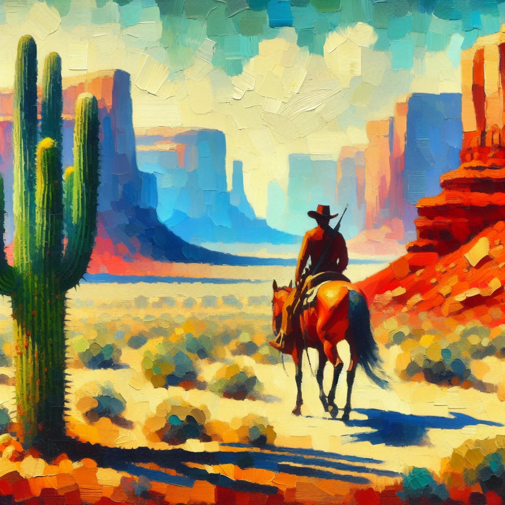 ed mell paintings - How do Ed Mell's paintings capture the spirit of the Wild West? - ed mell paintings