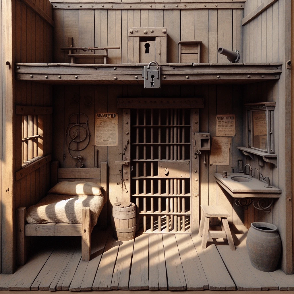 wild west jailhouse - Outlaws and Lawmen of the Wild West - wild west jailhouse
