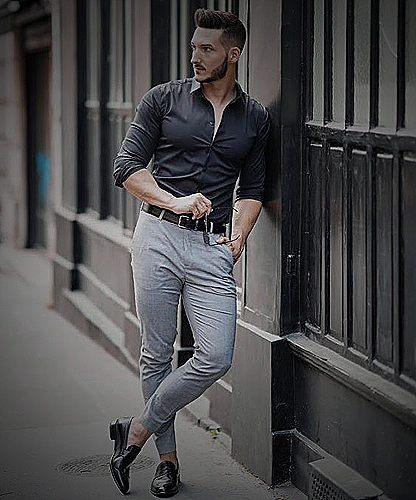 Black Shirt Grey Pants: Perfect Match or Fashion Faux Pas? - Men's Venture