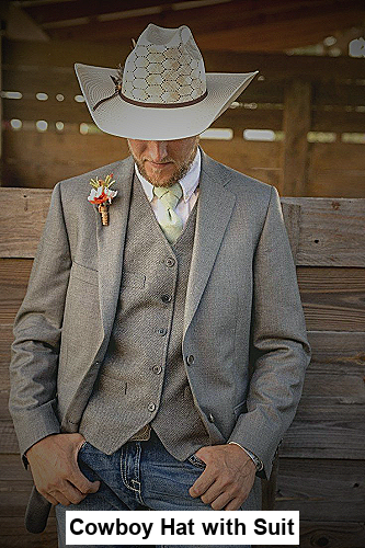 Cowboy Hat with Suit: The Ultimate Style Statement for 2023 - Men's Venture