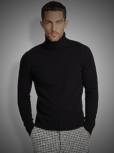 What to Wear with Black Turtleneck Men's Fashion 2023 - Men's Venture
