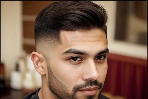 Simple round face hairstyles male indian - 2. High Skin Fade with Long Comb Over - Simple round face hairstyles male indian