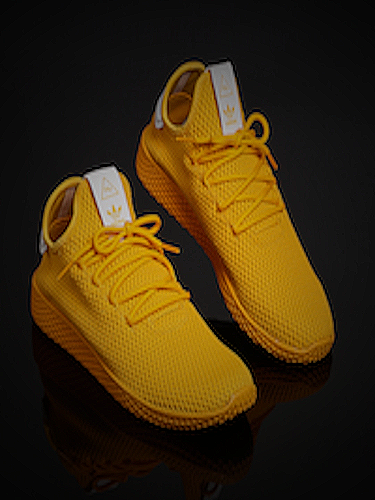 Adidas Men's Grand Court Tennis Shoe - yellow tennis shoes men