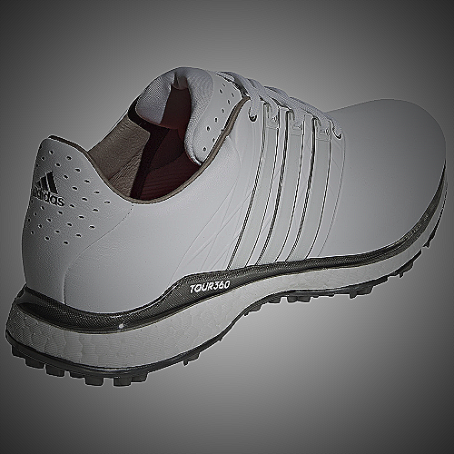 Adidas Men's TOUR360 XT Spikeless Golf Shoes - white golf shoes mens