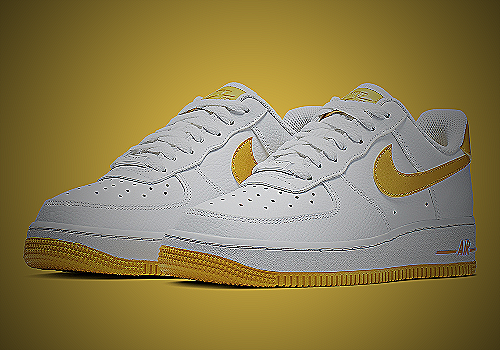 Amazon link for Nike Air Force 1 - yellow nike shoes mens