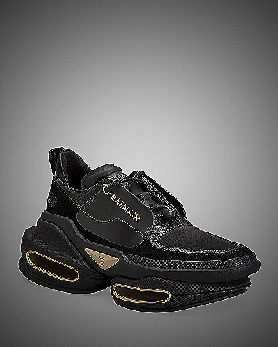 Balmain Classic Leather Loafers - balmain shoes men's