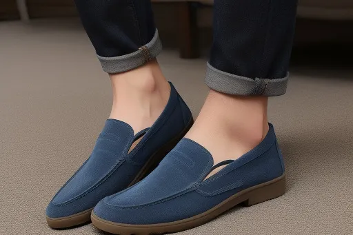 mens slip on suede shoes - Best Recommended Product: Men's Slip On Suede Loafers - Branded - mens slip on suede shoes