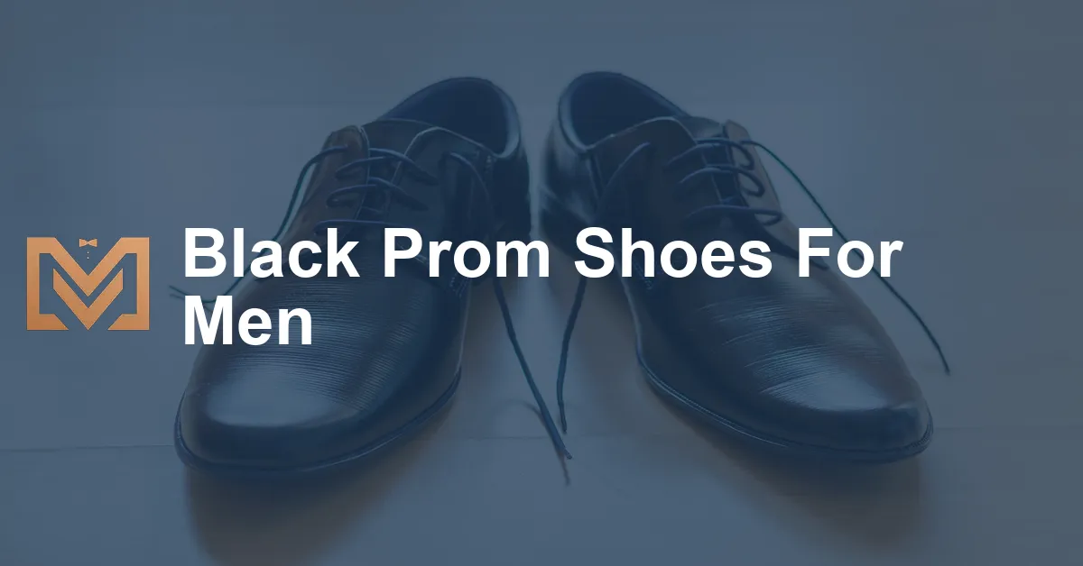 Black Prom Shoes For Men - Men's Venture