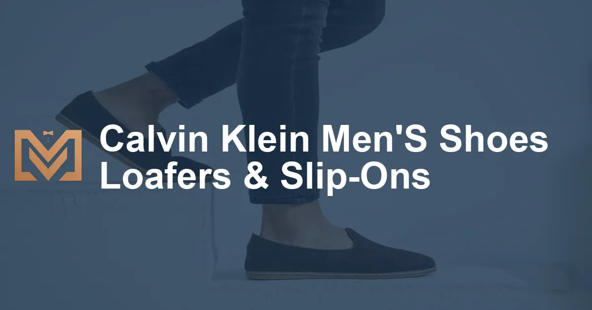 Calvin Klein Men'S Shoes Loafers & Slip-Ons - Men's Venture