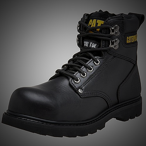 Caterpillar Men's Second Shift Steel Toe Work Boot - men's zappos amazon safety shoes