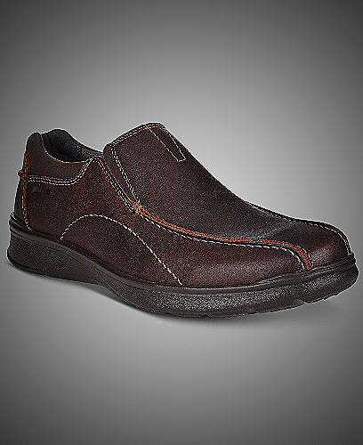 Clarks Men's Cotrell Step Slip-On Loafer - slip on leather shoes men