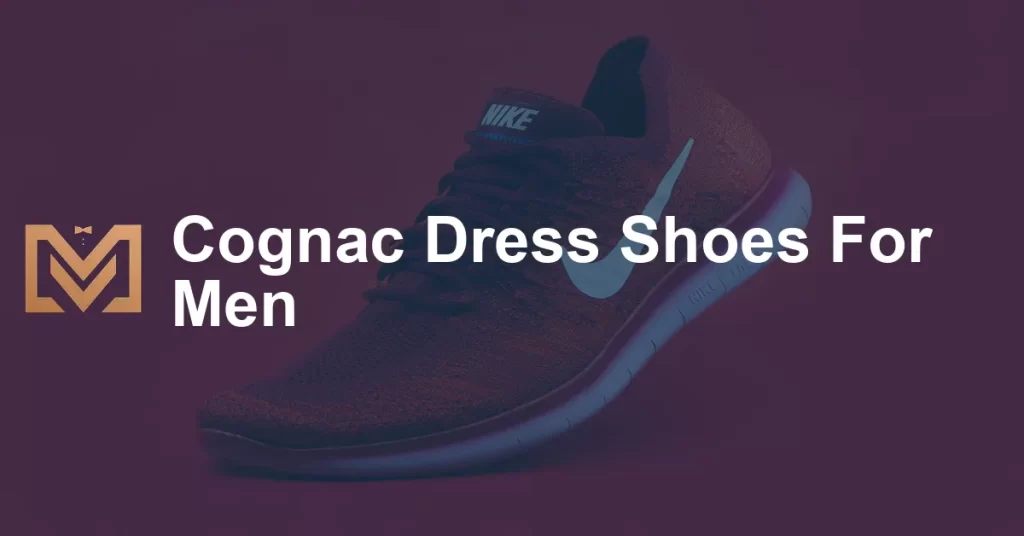 Cognac Dress Shoes For Men - Men's Venture