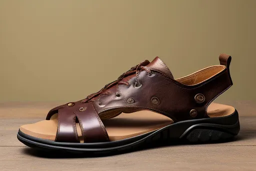 mexican shoes for men - Comfortable and Stylish: Leather Huarache Sandals - mexican shoes for men
