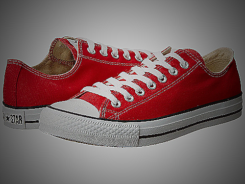 Converse Chuck Taylor All Star - red and white shoes mens