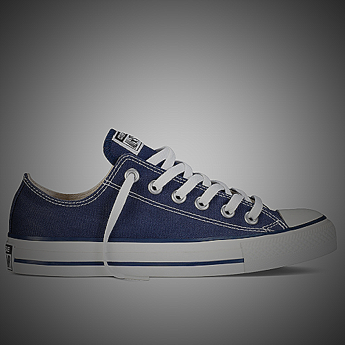 Converse Chuck Taylor All Star Low Top Sneaker - blue and white shoes mens