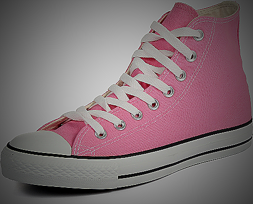 Converse Chuck Taylor All Star Low Top Sneakers - pink and white shoes mens