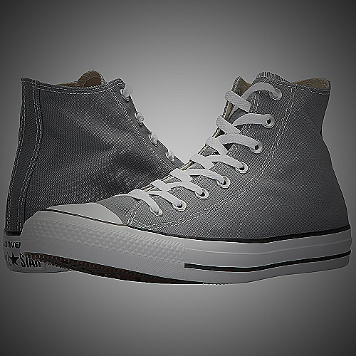 Converse Chuck Taylor All Star Low Top Sneakers - gray men's casual shoes