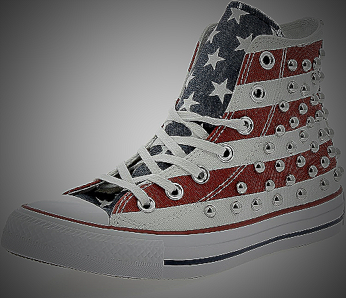 Converse Chuck Taylor All Star - red white and blue mens shoes