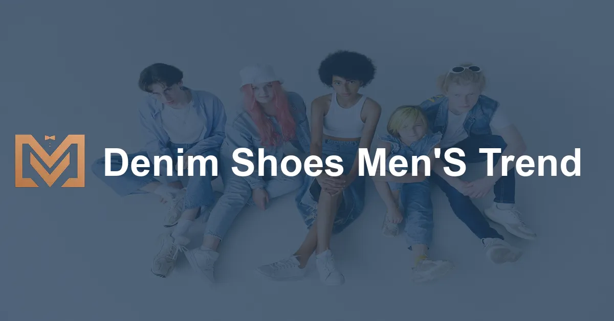 Denim Shoes Men'S Trend - Men's Venture