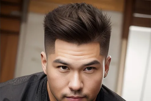 Short hairstyles for big foreheads male asian straight hair round - Embrace the Faux Hawk - Short hairstyles for big foreheads male asian straight hair round