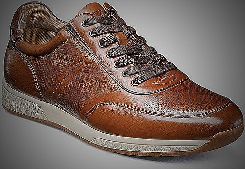 Florsheim Men's Leather Sneakers - leather tennis shoes men