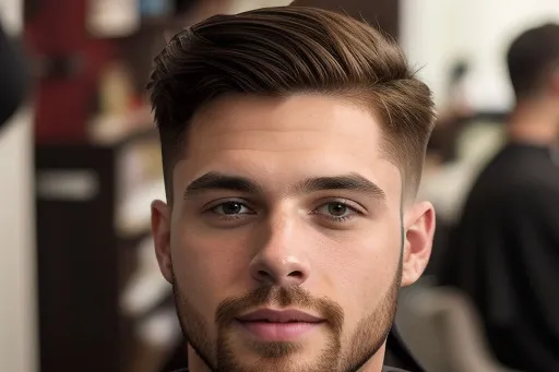 low-maintenance men's haircuts for straight fine hair - Heavily Styled - low-maintenance men's haircuts for straight fine hair
