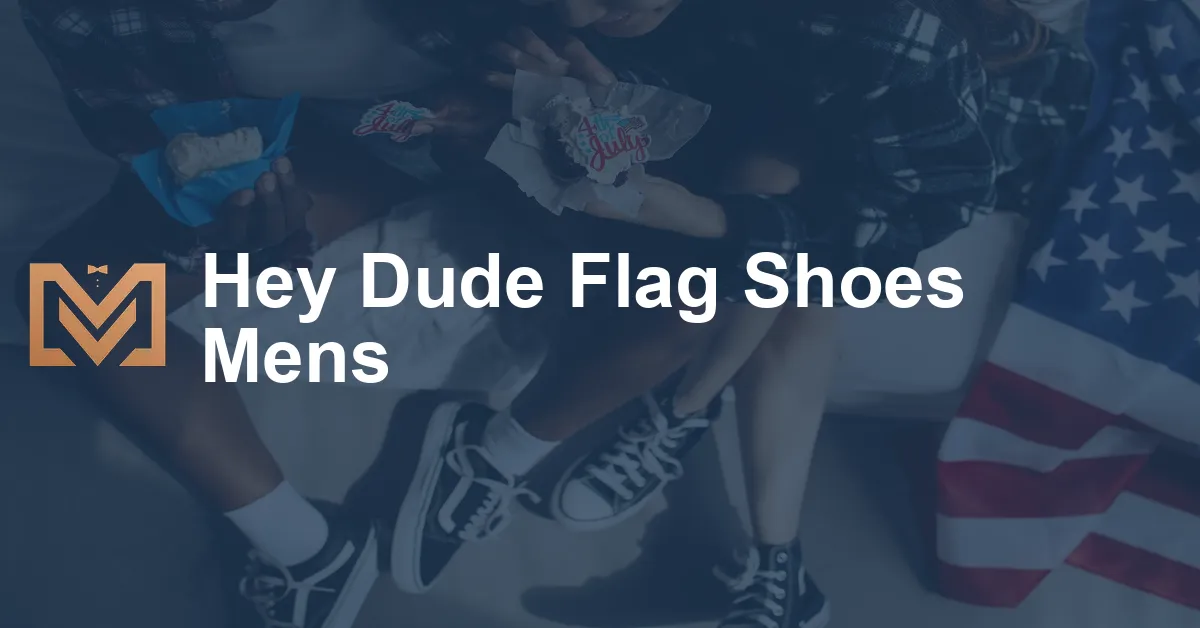 Hey Dude Flag Shoes Mens - Men's Venture