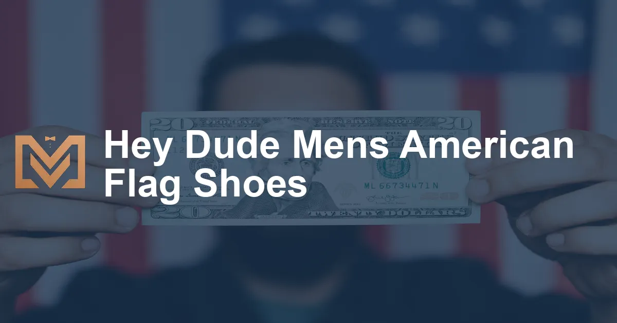Hey Dude Mens American Flag Shoes - Men's Venture