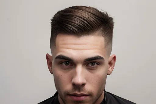 Short haircuts for big foreheads and thin hair male straight round - High and Tight Fade: Modern and Edgy - Short haircuts for big foreheads and thin hair male straight round