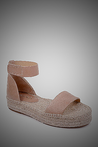 Jensen Patent Leather Platform Sandal - feminine shoes for men