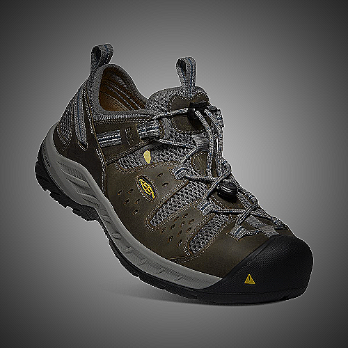 KEEN Utility Men's Atlanta Cool Steel Toe Work Shoe - men's zappos amazon safety shoes