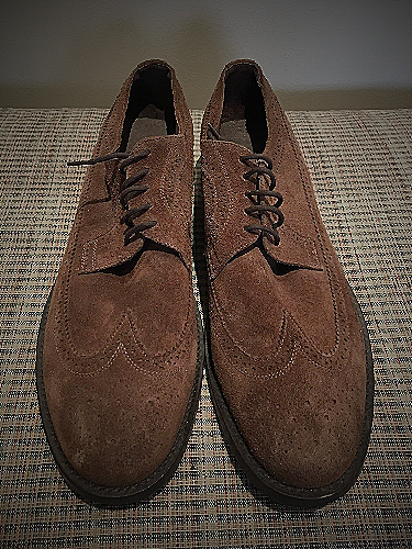 Lace-Up Brown Suede Shoes - brown suede mens shoes